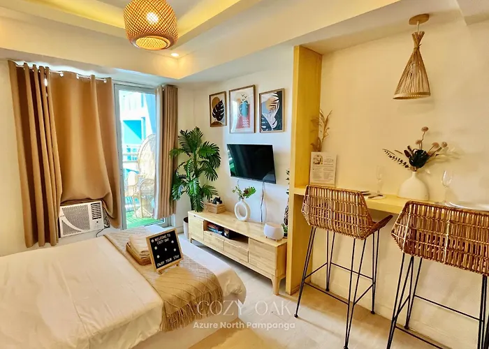 Cozy Oak - Spacious Boho-Inspired Unit With Huge Balcony