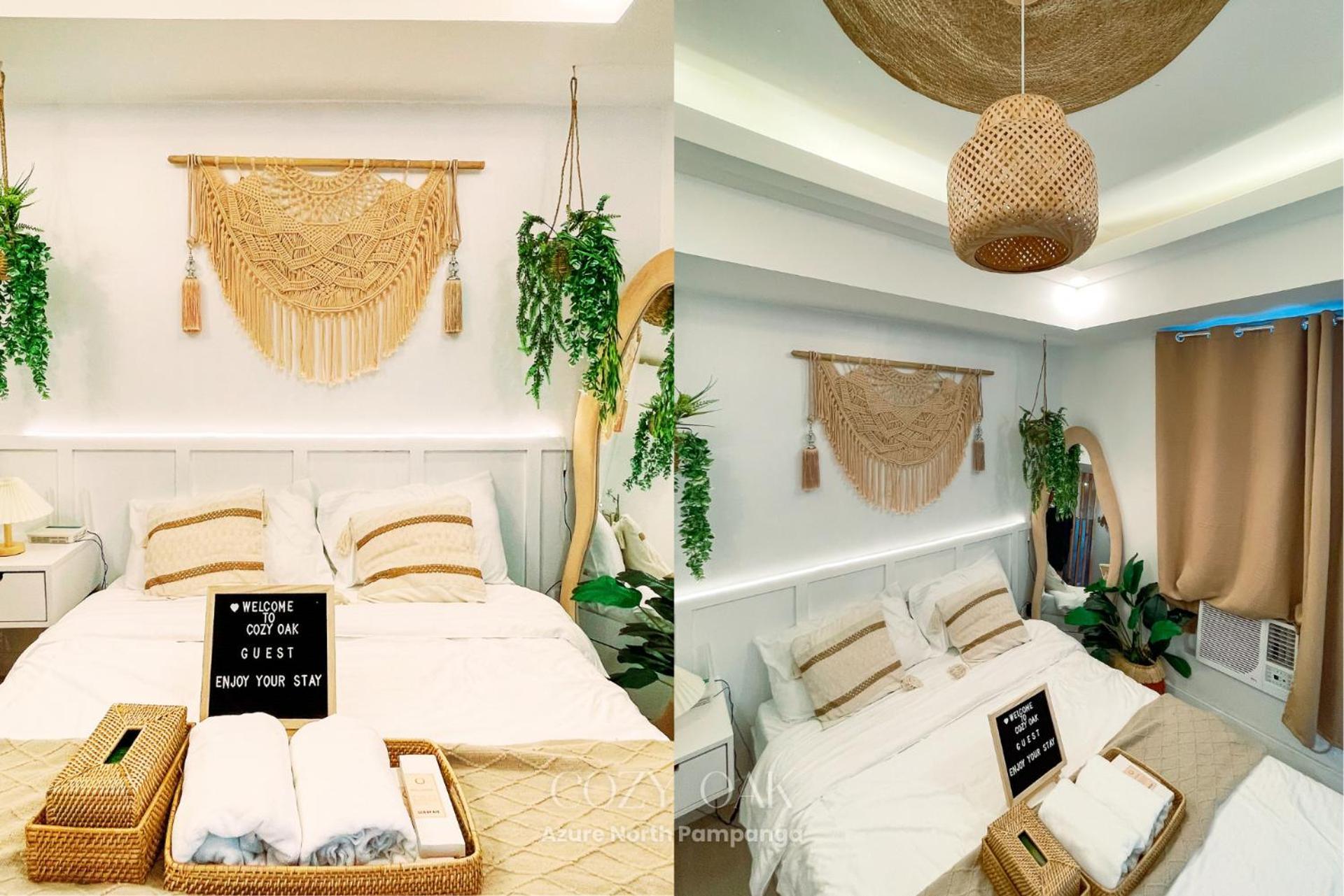 Cozy Oak - Spacious Boho-inspired Unit With Huge Balcony * San Fernando (Pampanga)